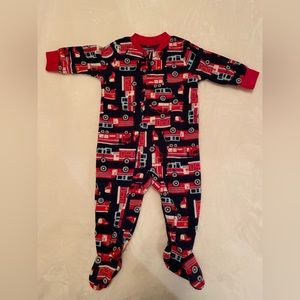 Fine Truck Footed Pajamas/Sleeper